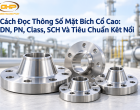 Cách Đọc Thông Số Mặt Bích Cổ Cao: DN, PN, Class, SCH Và Tiêu Chuẩn Kết Nối