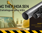 Ống thép Hoa Sen: Catalogue và phụ kiện đầy đủ