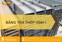 Bảng Tra Thép Hình I: Kích Thước, Trọng Lượng Và Tiêu Chuẩn Bảng Tra Thép Hình I: Kích Thước, Trọng Lượng Và Tiêu Chuẩn