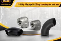 Co 90 Độ: Tổng Hợp Tất Cả Loại (Hàn Lồng, Ren, Rãnh, Inox)