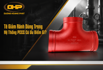 Tê Giảm Rãnh Dùng Trong Hệ Thống PCCC Có Ưu Điểm Gì?
