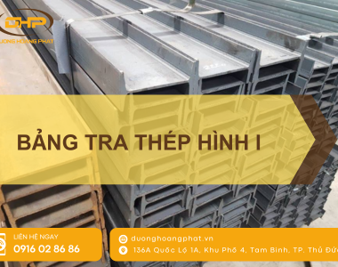 Bảng Tra Thép Hình I: Kích Thước, Trọng Lượng Và Tiêu Chuẩn