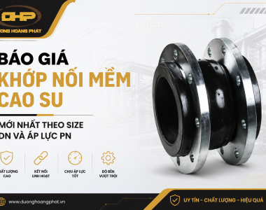 Báo Giá Khớp Nối Mềm Cao Su Mới Nhất Theo Size DN Và Áp Lực PN