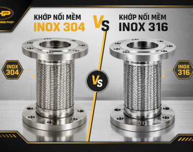Khớp Nối Mềm Inox 304 Và Inox 316 Khác Nhau Như Thế Nào?