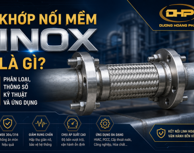 Khớp Nối Mềm Inox Là Gì? Phân Loại, Thông Số Kỹ Thuật Và Ứng Dụng