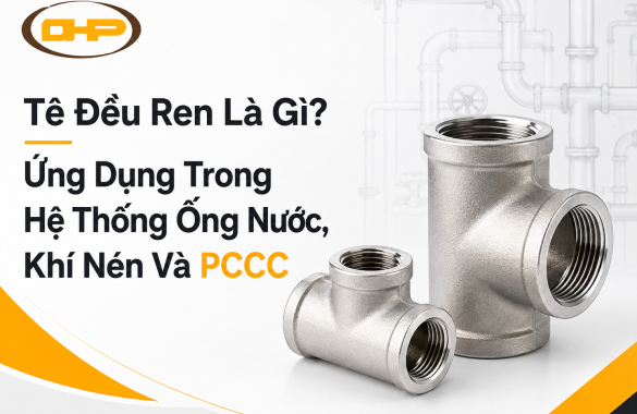 Tê Đều Ren Là Gì? Ứng Dụng Trong Hệ Thống Ống Nước, Khí Nén Và PCCC