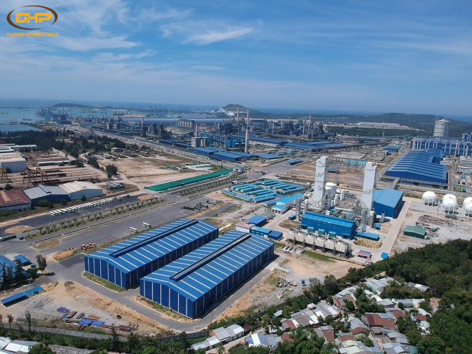Cung Ứng Vật Tư Thép Nhà Máy Kết Cấu Thép Dung Quất II
