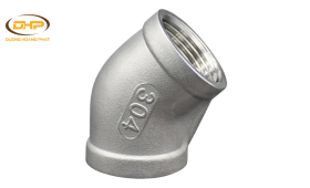 Co (cút) ren Inox 304 45°
