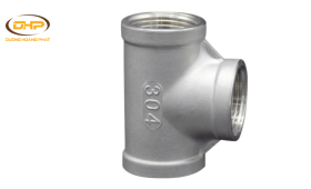 Tê đều ren inox 304