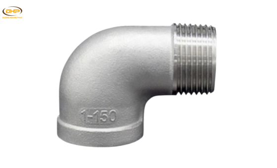 Co (cút) điếu ren inox 304 90°