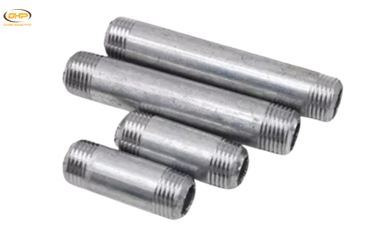 Ống thép 1 tấc ren 2 đầu
